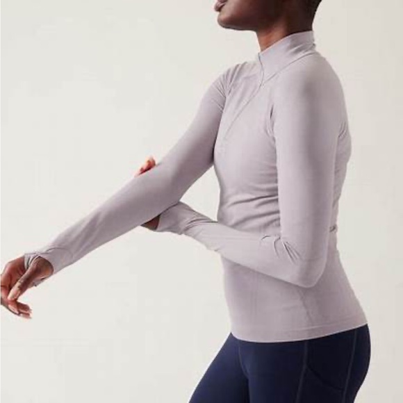 Athleta Momentum Seamless Half-Zip XS - Picture 2 of 14